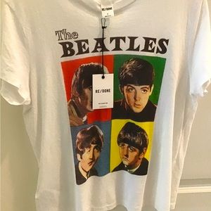 NWT Re/Done Beatles T Shirt size small